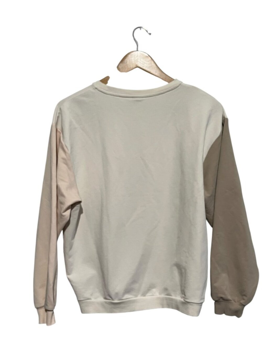 Play By Rylee + Cru Relaxed Crew 12-14 Shell Color Block Neutral Color Block - Picture 3 of 6